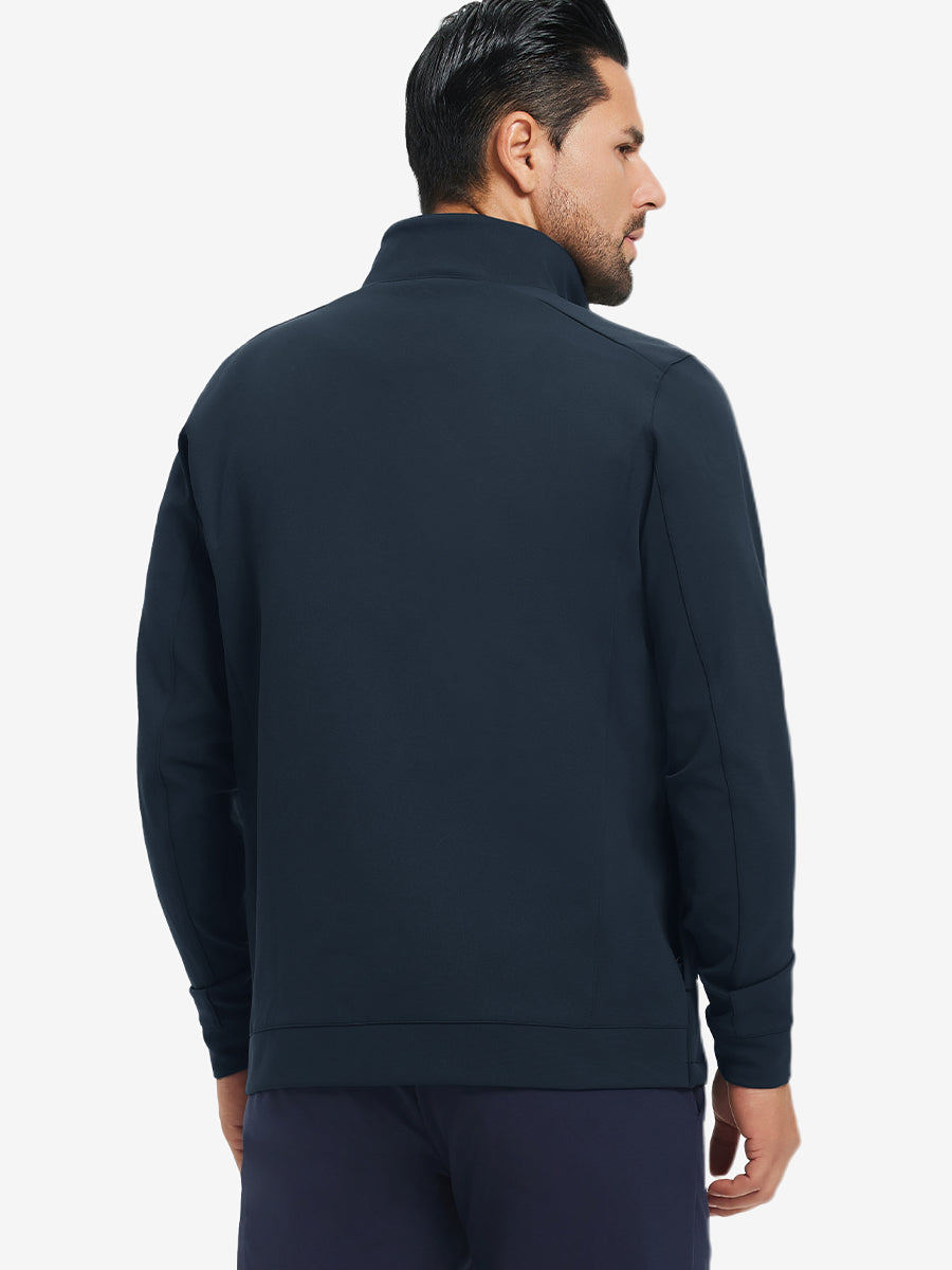 Water-Resistant Zip Up Golf Jacket