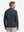 Solid Cotton Blend Collared Long Sleeve Polo