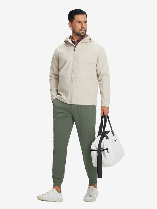 Lightweight Ankle-Zip Sweatpants with 4 Pockets