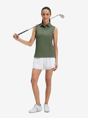 Women's 4 Buttons Golf Polo Shirts