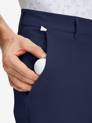 Stretch Cotton Golf Trousers with 5 Pockets