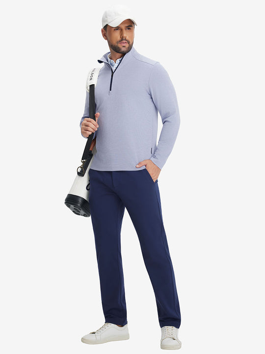 Performance Heather Golf 1/4 Zip Pullover