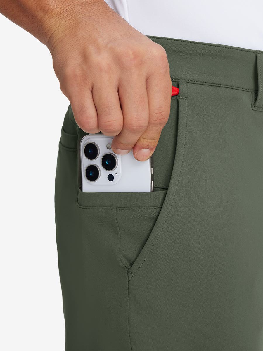 Soft Lightweight Casual Golf Pants with 5 Pockets