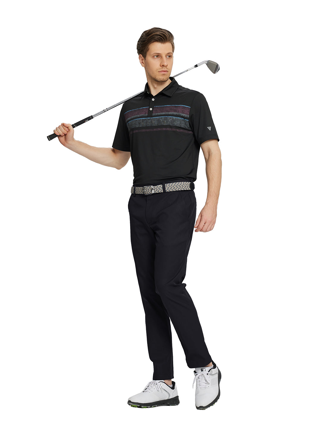 Men's Performance Golf Pants-Black