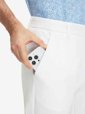 Pantalones de punto casual de negocios agradables para la piel