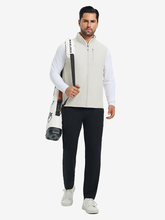 Water-Resistant Fleece Golf Vests