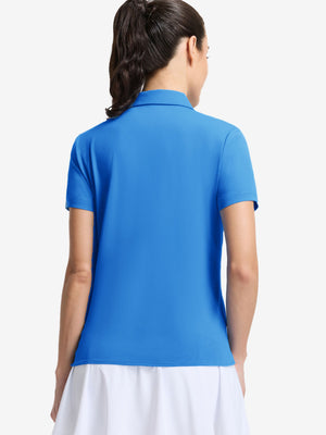 Women’s 5 Buttons Collared Polo Shirts
