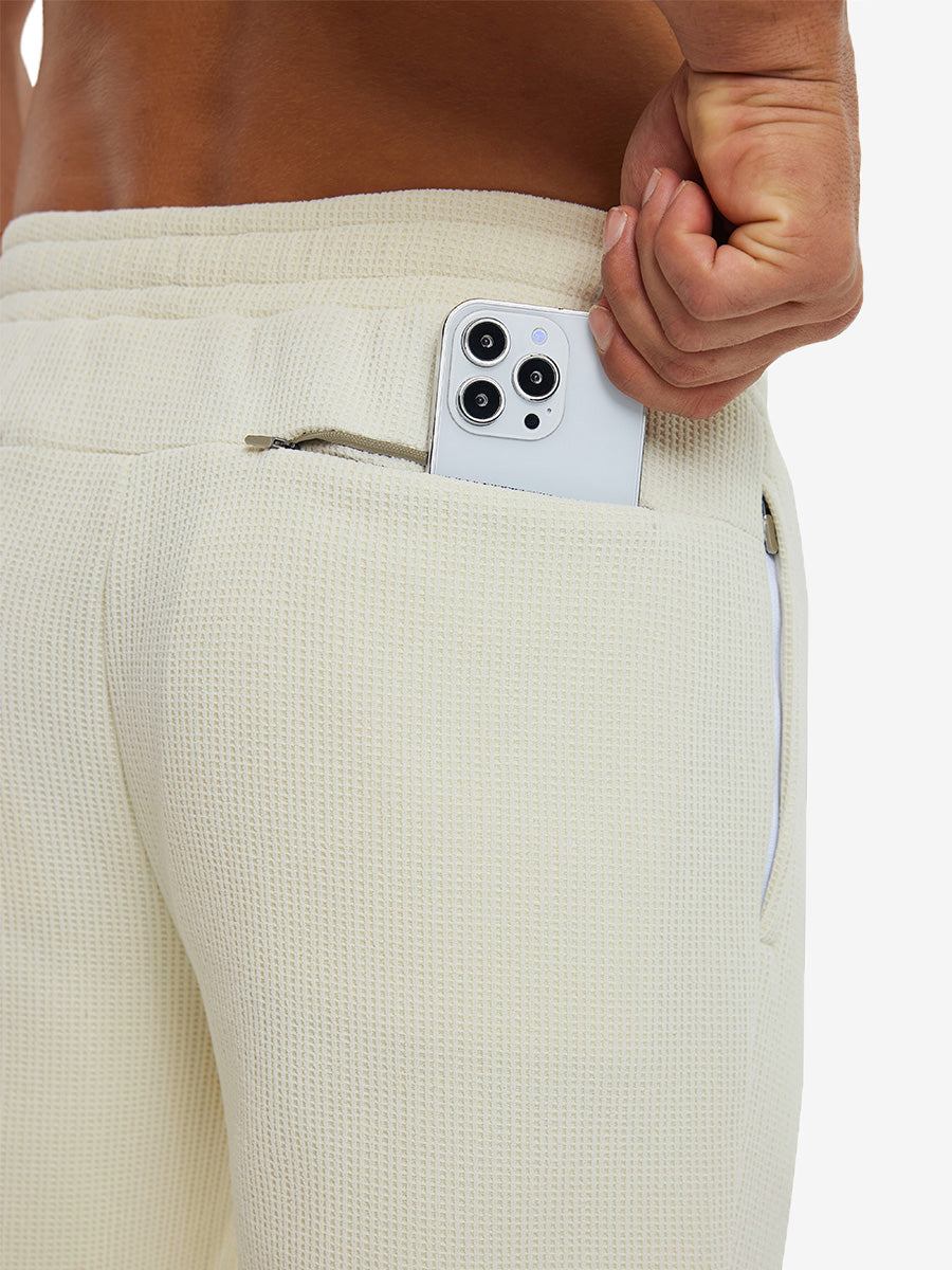 Soft Sweatpants with 4 Zipper Pockets