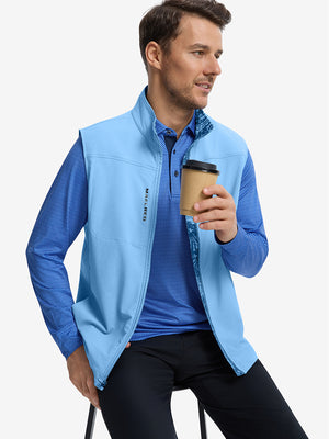 Water Resistant Vest Jacket with 5 Pockets
