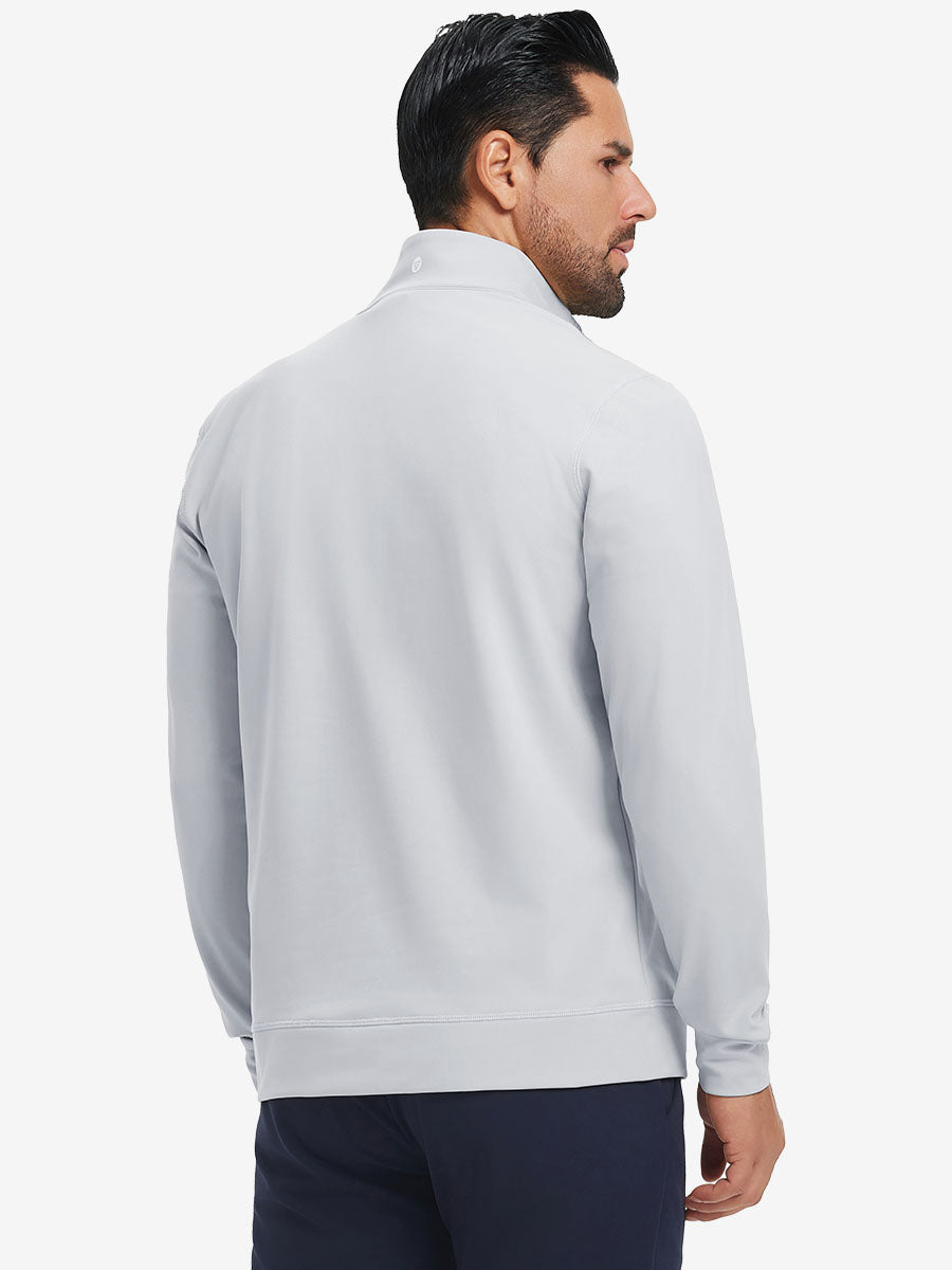 Ultra-Soft Brushed Fleece Lining Quarter zip Sweatshirt