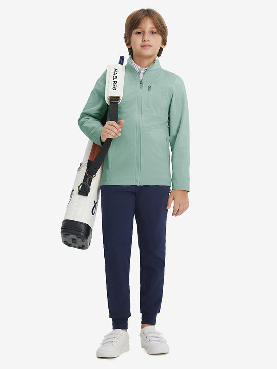 Kids Soft Lightweight Fleece Lined Jacket