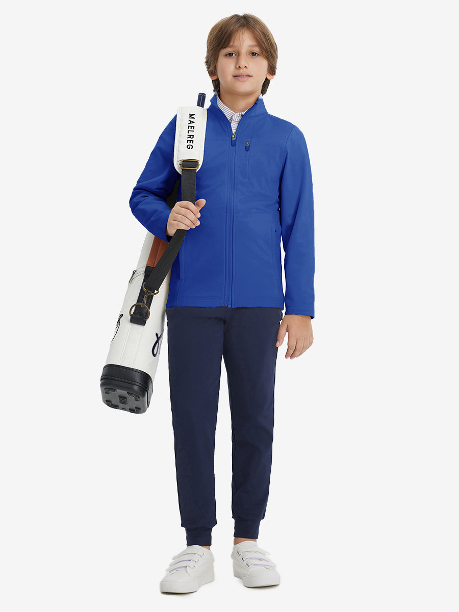 Kids Soft Lightweight Fleece Lined Jacket