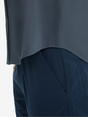 Cool Print Plain Button Up Shirts