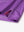 Detailed view of side hem slit on Cooling Stripe Golf Shirt in LILAC STRIPE, showing comfort and design