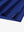 Close-up of side slit detail on the Klein Blue Everyday Classic Solid Polo hem