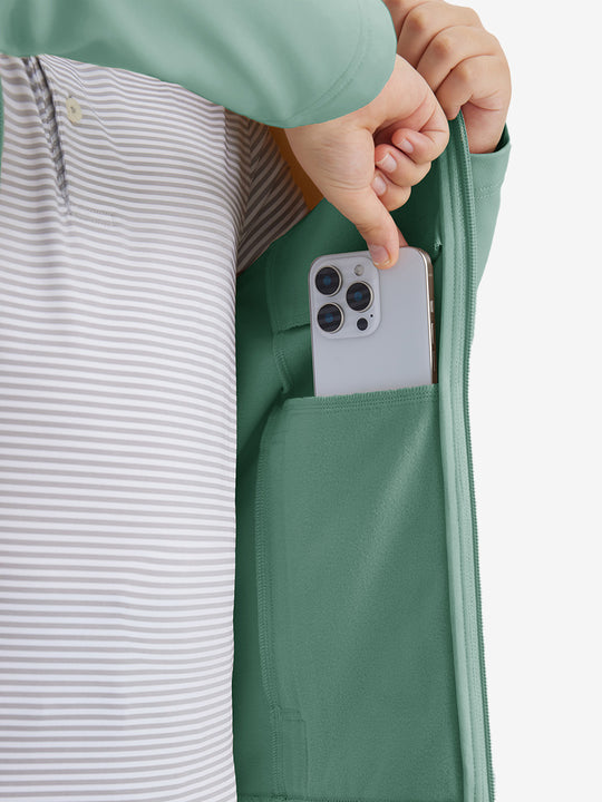 Kids Soft Lightweight Fleece Lined Jacket