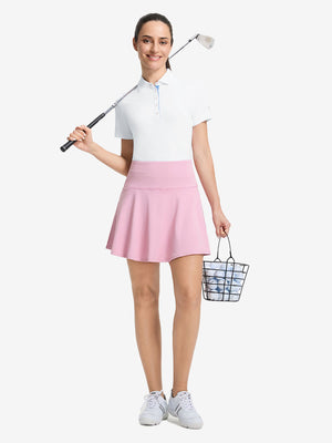 Women’s 5 Buttons Collared Polo Shirts