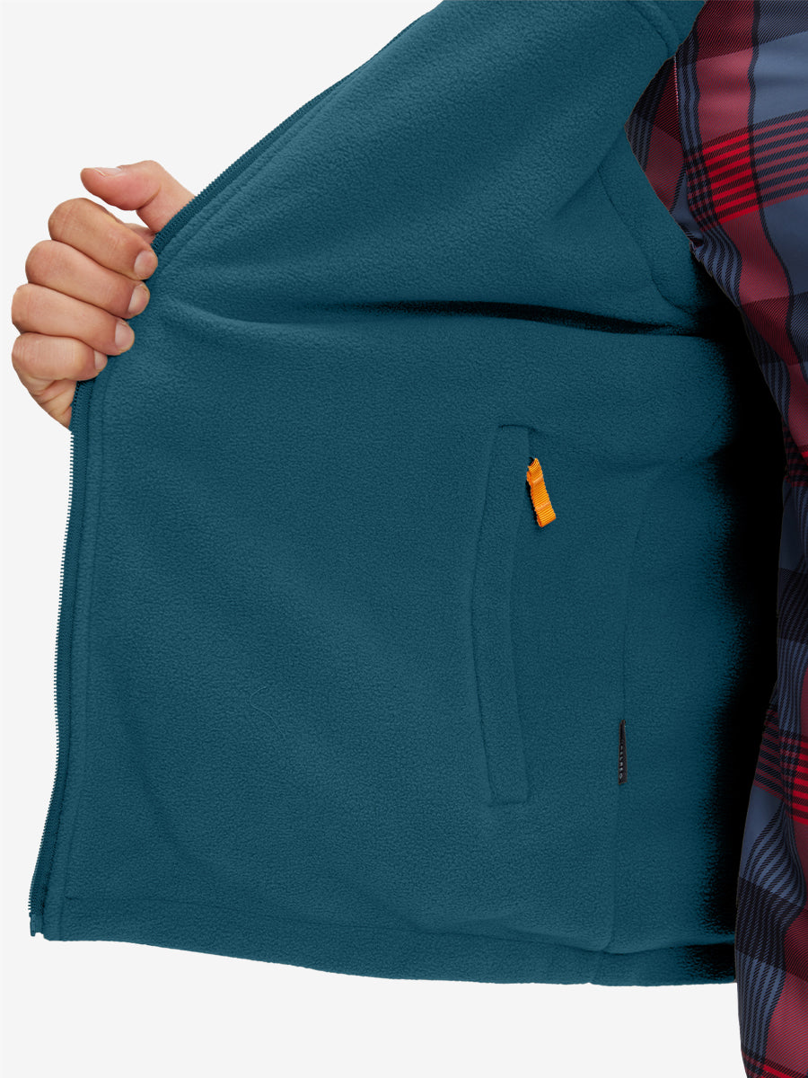 Windproof Fleece Reversible Golf Vest