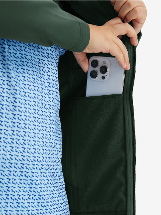 Kids Soft Lightweight Fleece Lined Jacket