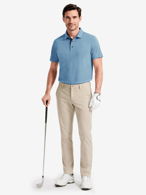 Ultra-comfort Slim Fit Roma Knit Polo Shirts