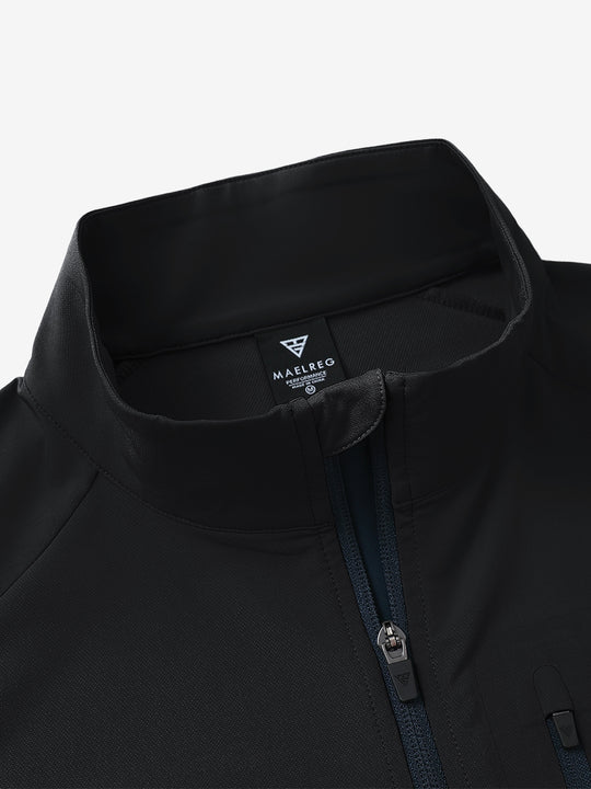 Windproof Golf Vests with Zip Pockets