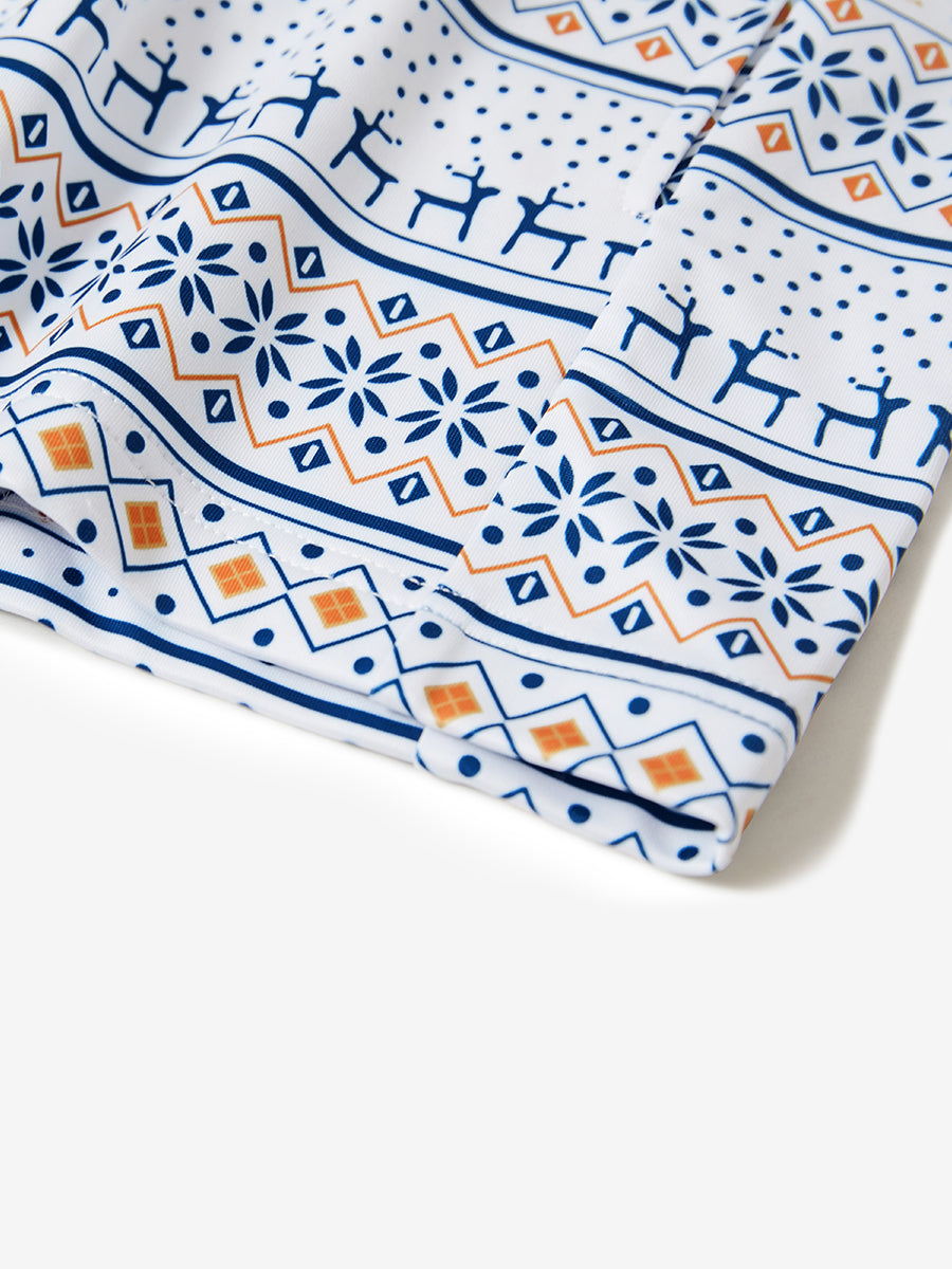 Trendy Print Fleece Hoodies