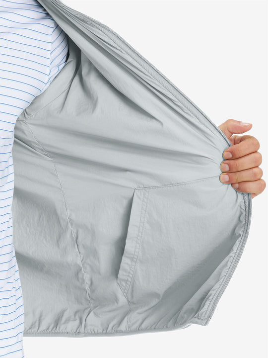 Reversible Fleece Jacket with 5 Pockets