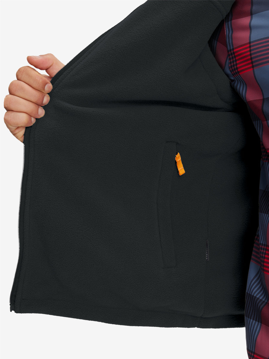 Windproof Fleece Reversible Golf Vest