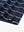 Back half-body view of model wearing NAVY STRIPE Stylish Performance Golf Polo