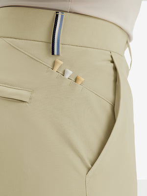 Water Repellent Classic Fit Flat Front Golf Dress Pants