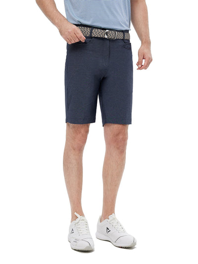 10" Inseam Solid Golf Shorts-Navy Blazer