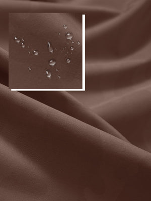 Sudaderas con capucha Q-Zip de manga corta en relieve resistentes al agua