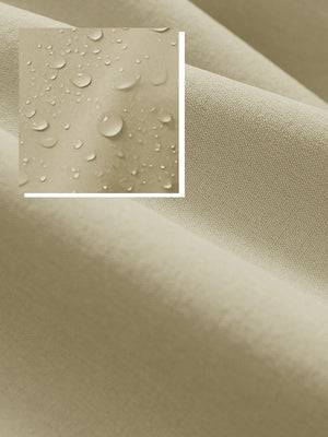 Pantalones de Golf Repelentes al Agua de Corte Clásico con Pliegue Frontal