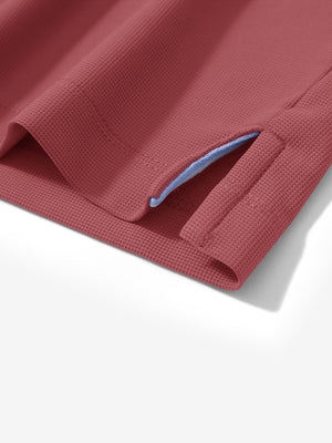 Polos de golf con cuello y textura de gofre Dry Fit