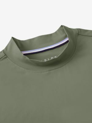 Women's Moisture-Wicking Mock Neck Sleeveless Golf Tops