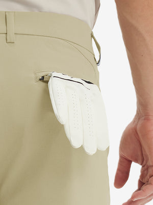 Water Repellent Classic Fit Flat Front Golf Dress Pants