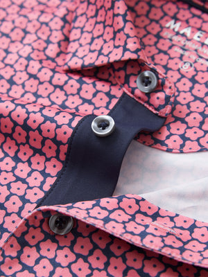 Youth Print Stretch Lightweight Polo Shirts