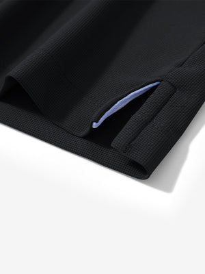 Polos de golf con cuello y textura de gofre Dry Fit