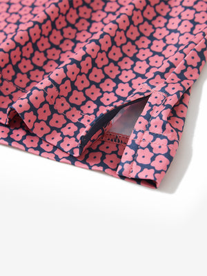 Youth Print Stretch Lightweight Polo Shirts