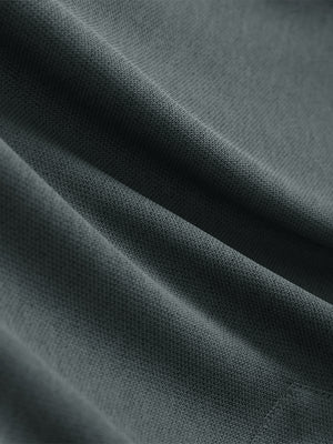 Moisture Wicking Heather Chest Pocket Golf Shirts