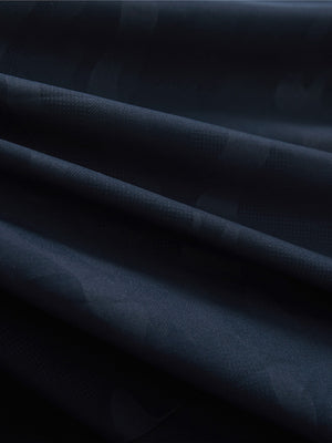 Water-Resistant Embossed Short Sleeve Q-Zip Hoodies