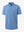 3D view showing jacquard fabric detail of Ventilated Heather Jacquard Polo in CLASSIC BLUE
