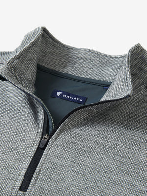 Dry Fit Texture Golf Quarter Zip Pullover