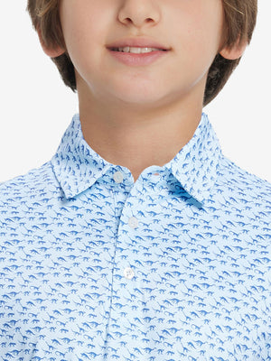 Stylish Print Boys Polo Shirts