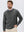 Heather Brushed Rib Knit Crewneck Sweatshirt