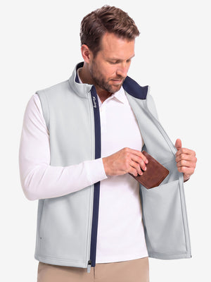 Quick-Drying Jacket Vest with Zipper Pocket