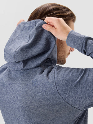 Heather Scuba Hoodies with Zipper Pockets