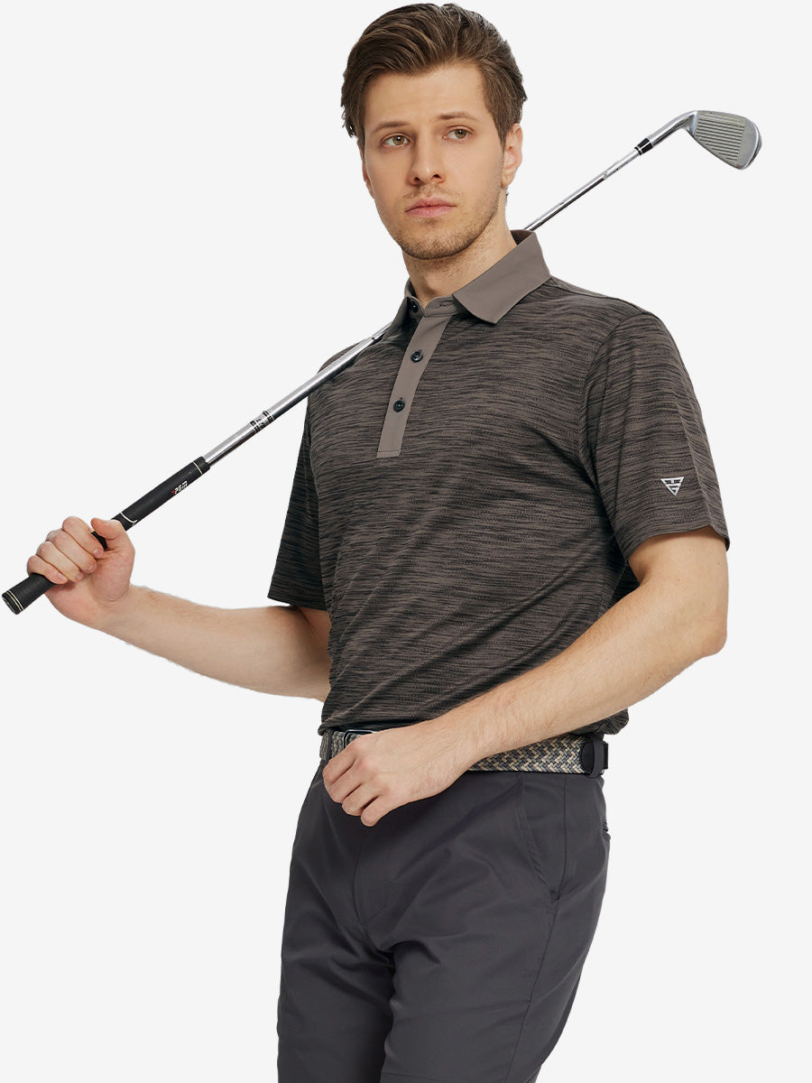 Cool Heather Texture Polo