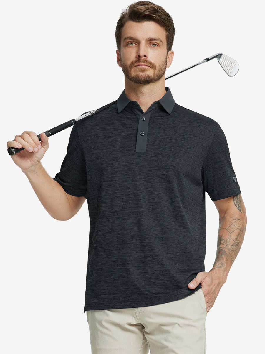 Cool Heather Texture Polo