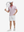 Stylish Full Print Contrast Collared Golf Polo Shirts
